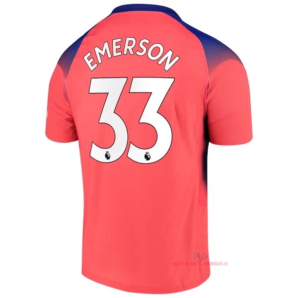 Maillot Om Pas Cher Nike NO.33 Emerson Third Maillot Chelsea 2020 2021 Orange