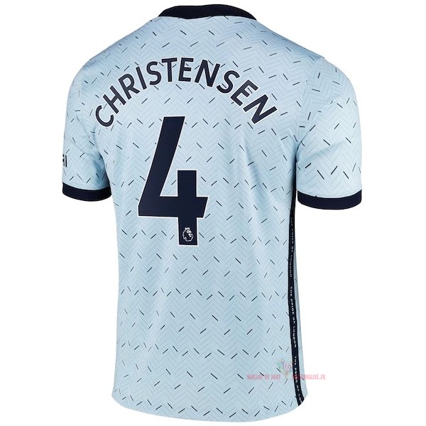 Maillot Om Pas Cher Nike NO.4 Christensen Exterieur Maillot Chelsea 2020 2021 Bleu