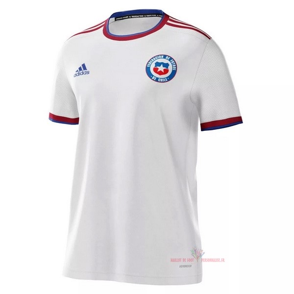 Maillot Om Pas Cher adidas Exterieur Maillot Chili 2021 Blanc