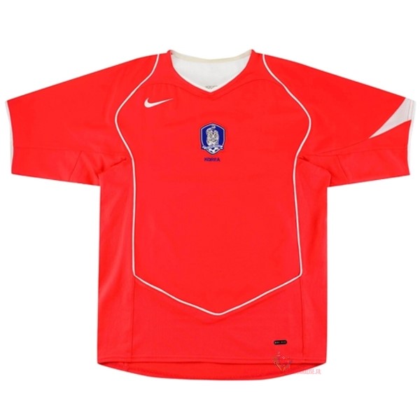 Maillot Om Pas Cher Nike Domicile Camiseta Corée Rétro 2004 2006 Rouge