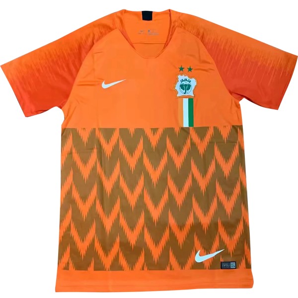 Maillot Om Pas Cher Nike Exterieur Maillot Côte d'Ivoire 2018 Orange