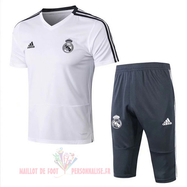 Maillot Om Pas Cher Adidas Entrainement Set Completo Real Madrid 2019 2020 Blanc