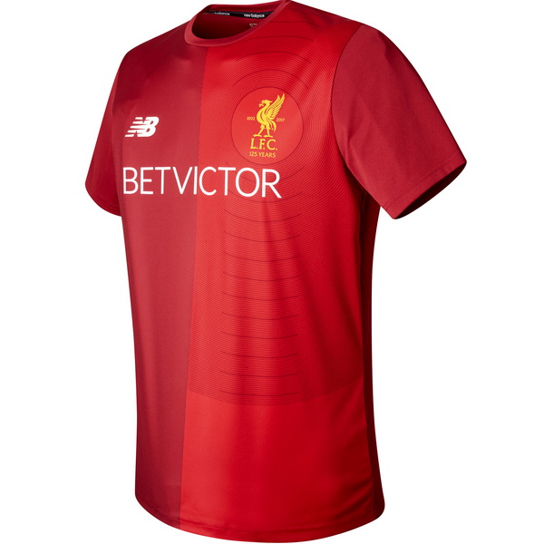 Maillot Om Pas Cher New Balance Entrainement Liverpool 2017 2018 Rouge