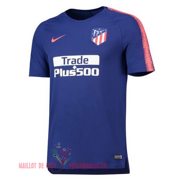 Maillot Om Pas Cher Nike Entrainement Atlético Madrid 2018-2019 Bleu