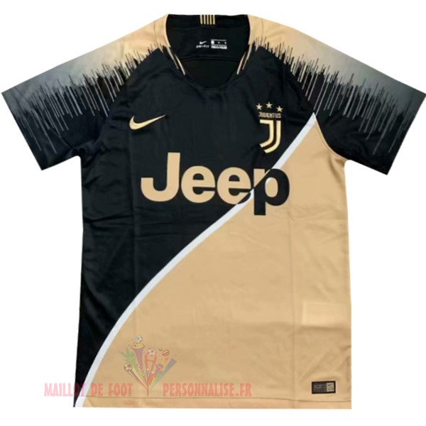 Maillot Om Pas Cher Nike Entrainement Juventus 2019 2020 Noir Jaune