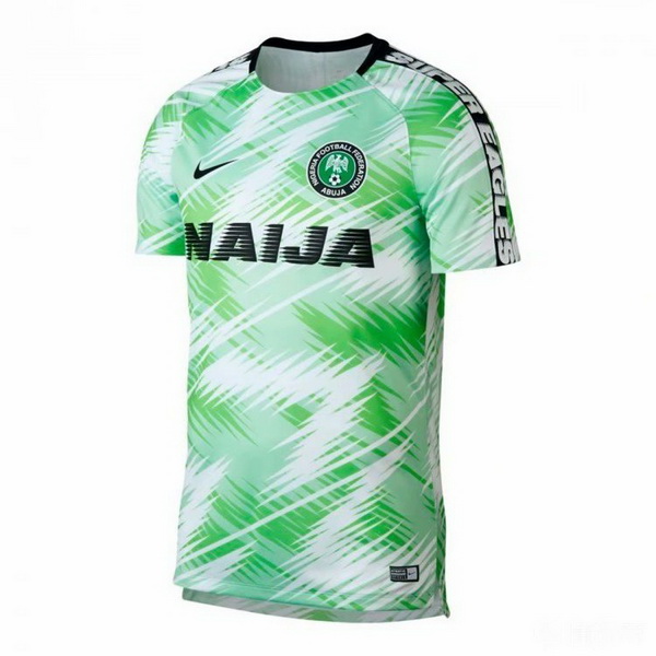 Maillot Om Pas Cher Nike Entrainement Nigeria 2018 Vert