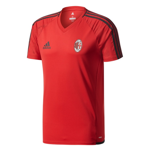 Maillot Om Pas Cher adidas Entrainement AC Milan 2017 2018 Rouge