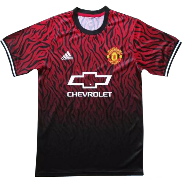 Maillot Om Pas Cher adidas Entrainement Manchester United 2017 2018 Rouge