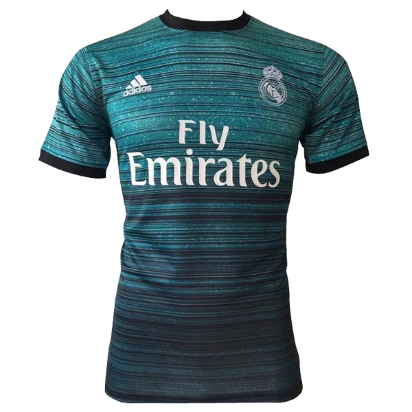 Maillot Om Pas Cher adidas Entrainement Real Madrid 2017 2018 Vert Noir