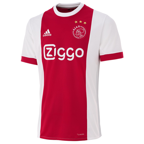 Maillot Om Pas Cher adidas Domicile Maillots Ajax de Ámsterdam 2017 2018 Rouge