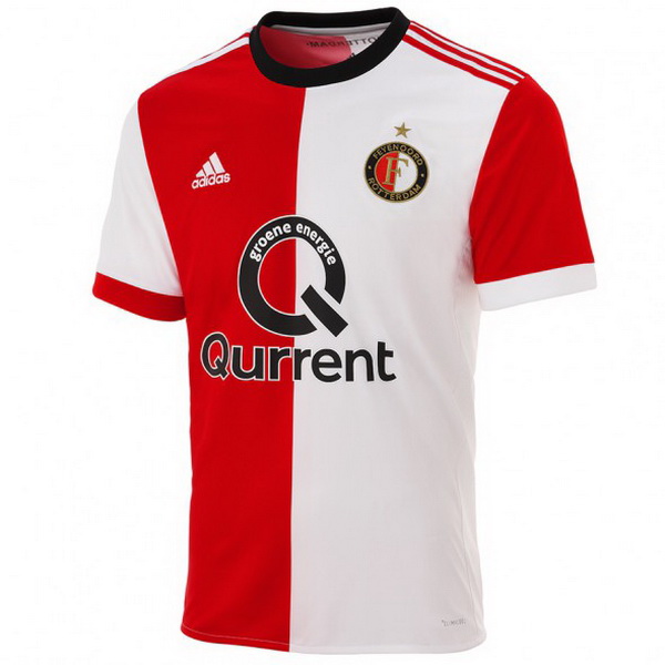 Maillot Om Pas Cher adidas Domicile Maillots Feyenoord Rotterdam 2017 2018 Rouge