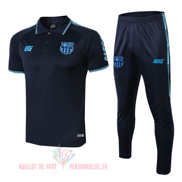 Maillot Om Pas Cher Nike Ensemble Polo Barcelona 2019 2020 Noir Bleu