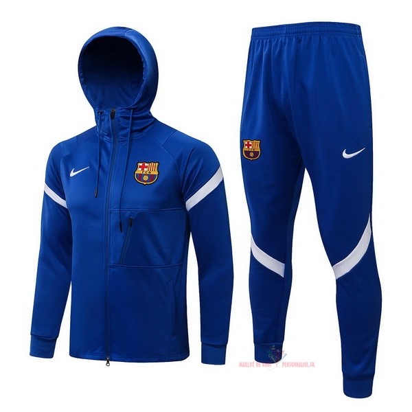 Maillot Om Pas Cher Nike Chaqueta Con Capucha Barcelona 2021 2022 Bleu Blanc