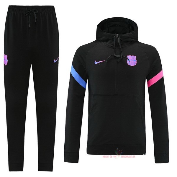 Maillot Om Pas Cher Nike Chaqueta Con Capucha Barcelona 2021 2022 Noir Purpura