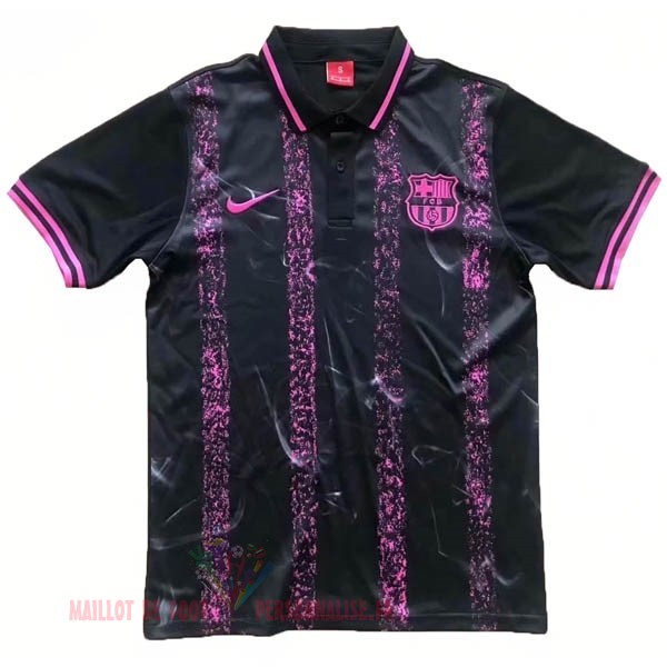 Maillot Om Pas Cher Nike Polo Barcelona 2019 2020 Noir Rose