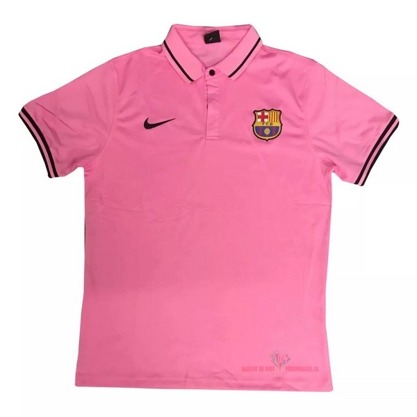 Maillot Om Pas Cher Nike Polo Barcelona 2020 2021 Rose Noir