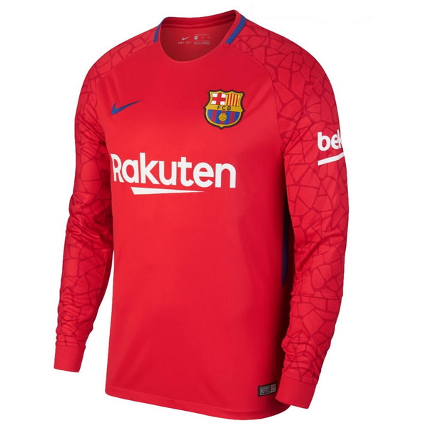 Maillot Om Pas Cher Nike Domicile Maillots Gardien Manches Longues Barcelona 2017 2018 Rouge