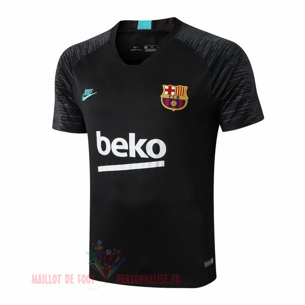 Maillot Om Pas Cher Nike Entrainement Barcelona 2019 2020 Noir Blanc