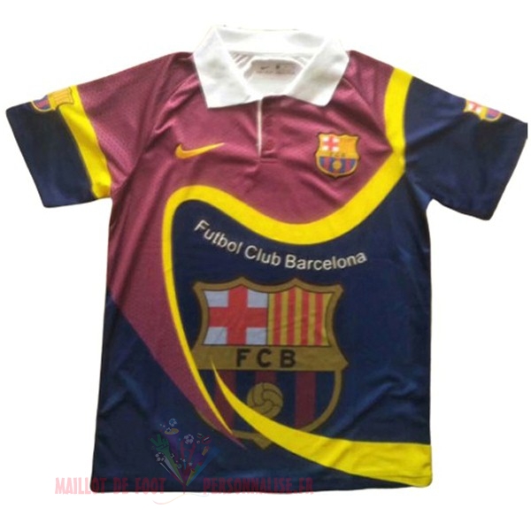Maillot Om Pas Cher Nike Entrainement Barcelone 2019 2020 Rouge Jaune