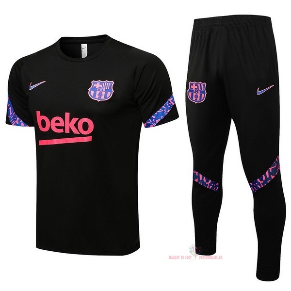 Maillot Om Pas Cher Nike Entrainement Ensemble Complet Barcelona 2021 2022 Noir Purpura