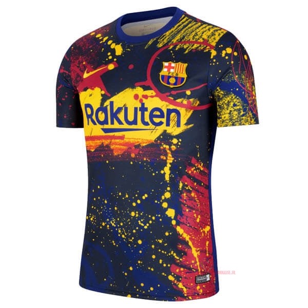 Maillot Om Pas Cher Nike Pre Match Maillot Barcelone 2020 Rouge Bleu