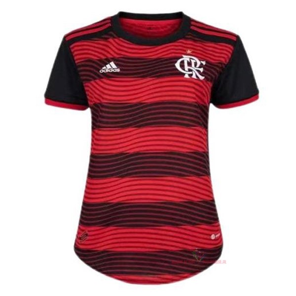 Maillot Om Pas Cher adidas Domicile Maillot Femme Flamengo 2022 2023 Rouge Noir