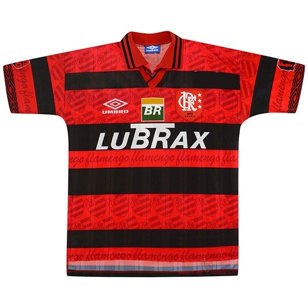 Maillot Om Pas Cher Umbro Domicile Maillot Flamengo Rétro 1995 1996 Rouge