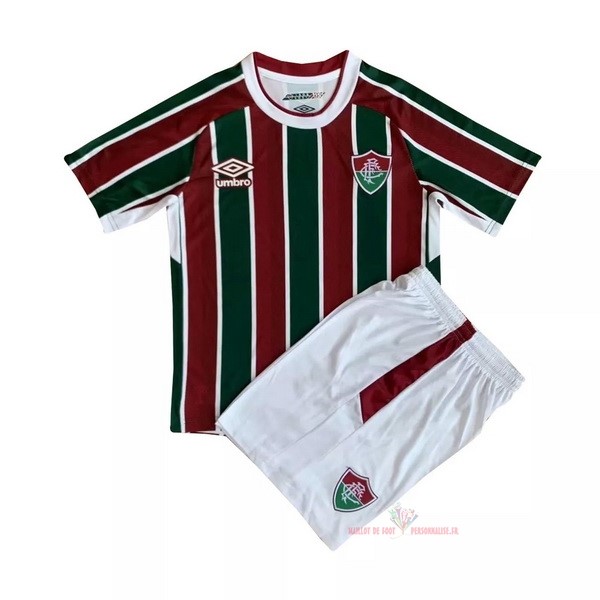 Maillot Om Pas Cher umbro Domicile Conjunto De Enfant Fluminense 2021 2022 Rouge Vert