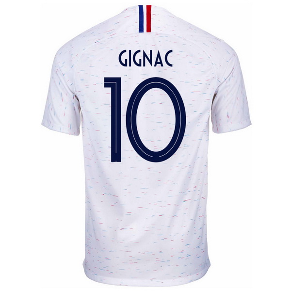 Maillot Om Pas Cher Nike NO.10 Gignac Exterieur Maillots France 2018 Blanc