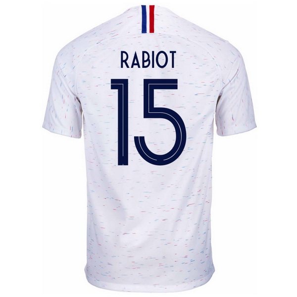 Maillot Om Pas Cher Nike NO.15 Rabiot Exterieur Maillots France 2018 Blanc