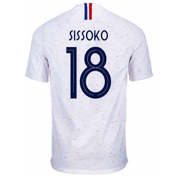 Maillot Om Pas Cher Nike NO.18 Sissoko Exterieur Maillots France 2018 Blanc