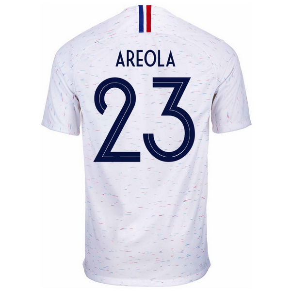 Maillot Om Pas Cher Nike NO.23 Areola Exterieur Maillots France 2018 Blanc