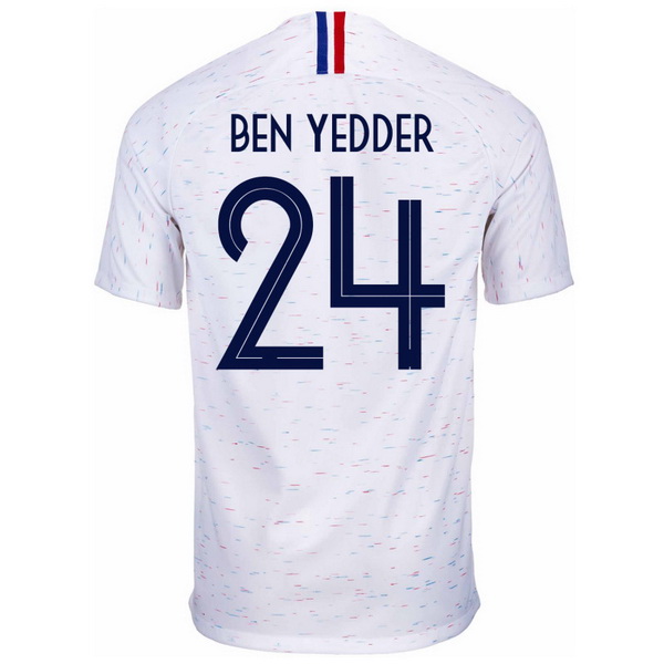 Maillot Om Pas Cher Nike NO.24 Ben Yedder Exterieur Maillots France 2018 Blanc