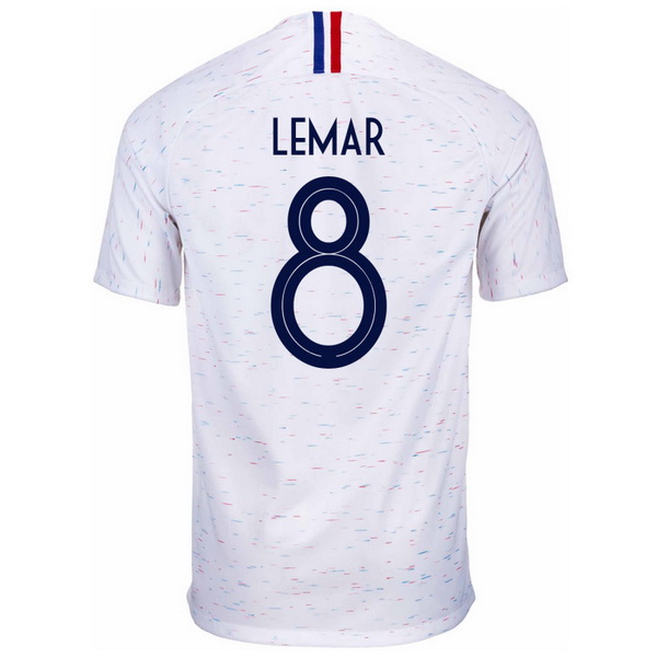 Maillot Om Pas Cher Nike NO.8 Lemar Exterieur Maillots France 2018 Blanc