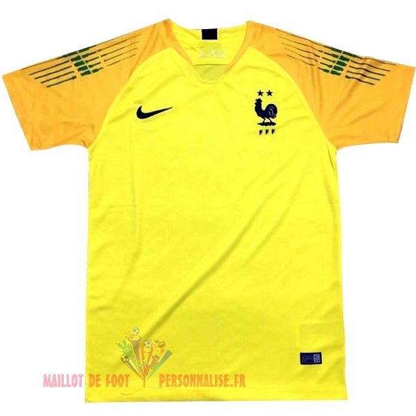 Maillot Om Pas Cher Nike Maillots Gardien France 2018 Jaune