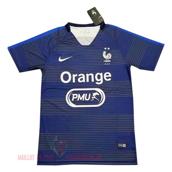 Maillot Om Pas Cher Nike Entrainement France 2019 Bleu