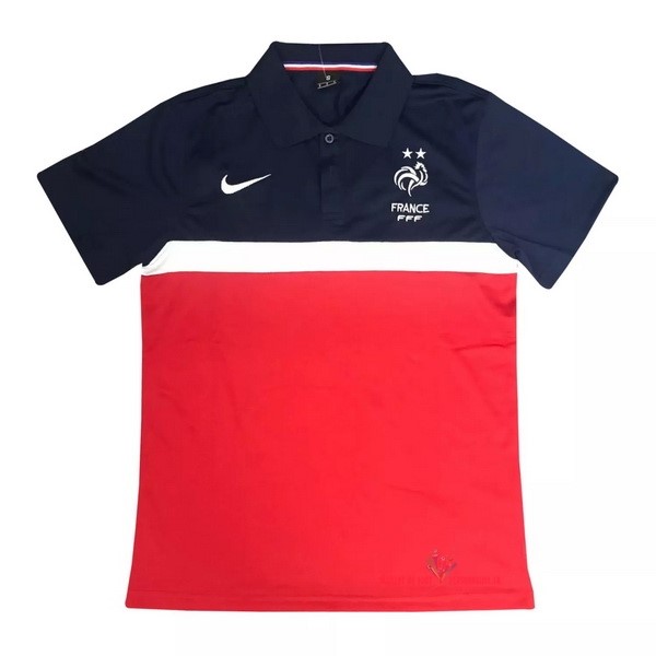 Maillot Om Pas Cher Nike Polo France 2020 Bleu Rouge