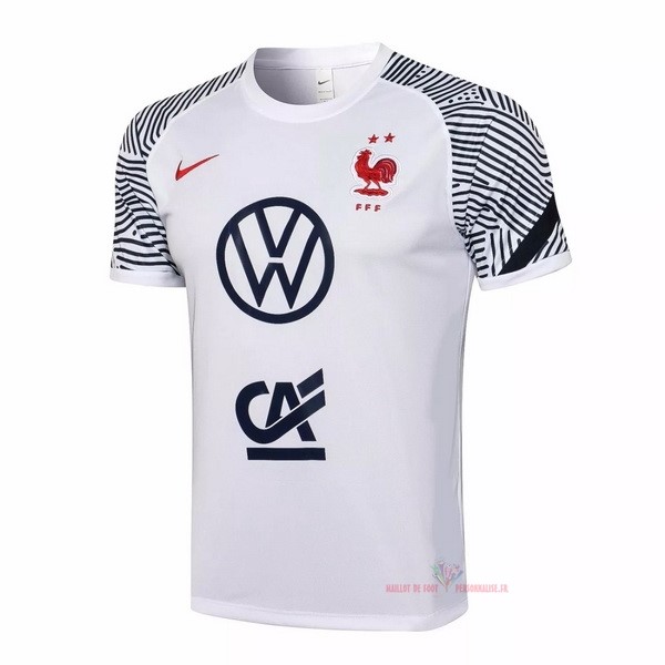 Maillot Om Pas Cher Nike Entrainement France 2021 Blanc