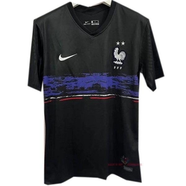 Maillot Om Pas Cher Nike Entrainement France 2022 Noir Bleu