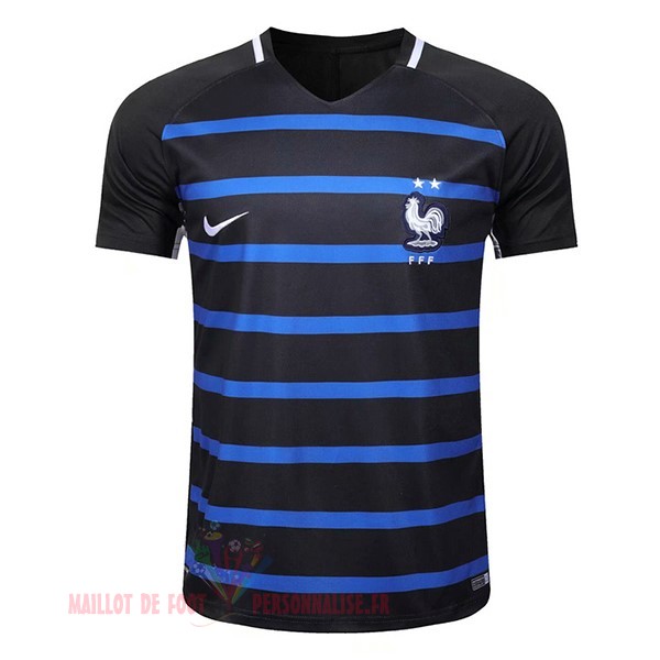 Maillot Om Pas Cher Nike Entrainement France 2019 Bleu Noir