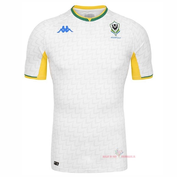 Maillot Om Pas Cher Kappa Thailande Exterieur Camiseta Gabon 2022 Blanc