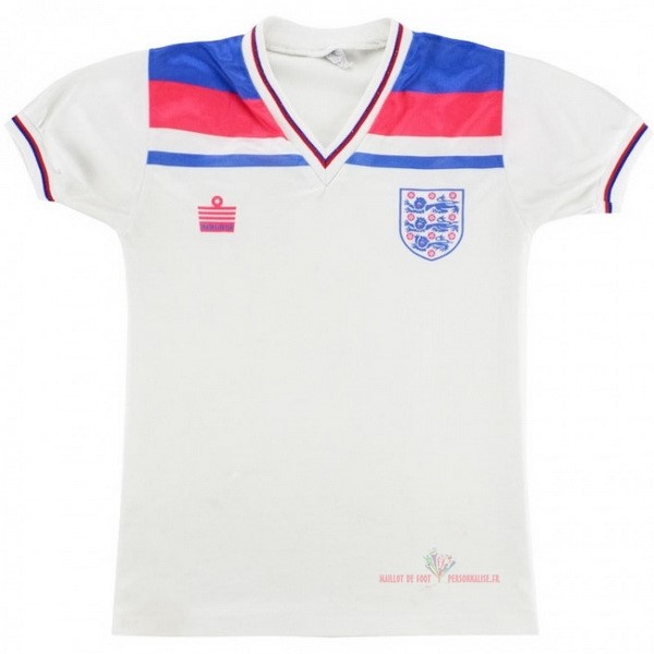Maillot Om Pas Cher Admiral Domicile Maillot Angleterre Rétro 1980 Blanc