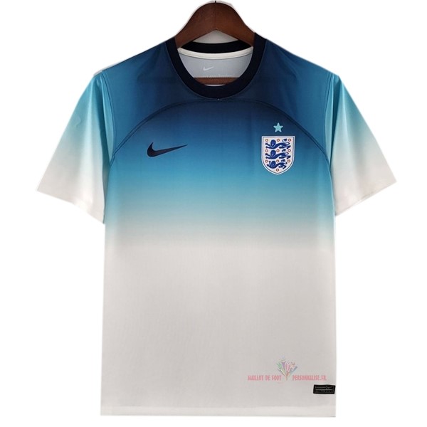 Maillot Om Pas Cher Nike Entrainement Angleterre 2022 Blanc Bleu
