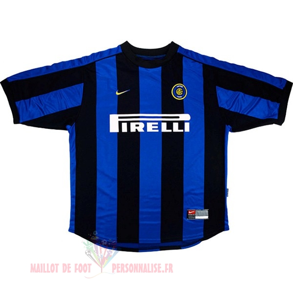 Maillot Om Pas Cher Nike Domicile Maillot Inter Milán Retro 1999 2000 Bleu