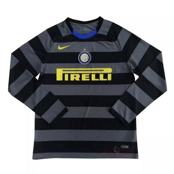 Maillot Om Pas Cher Nike Third Manches Longues Internazionale Milano 2020 2021 Gris