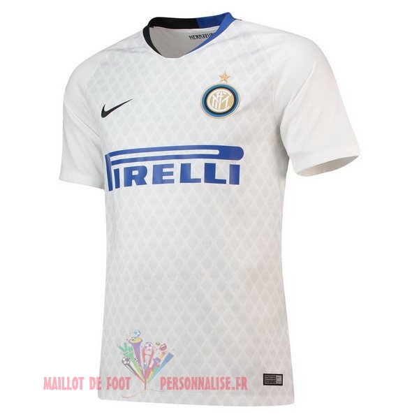 Maillot Om Pas Cher Nike Exterieur Maillots Internazionale Milano 2018-2019 Blanc