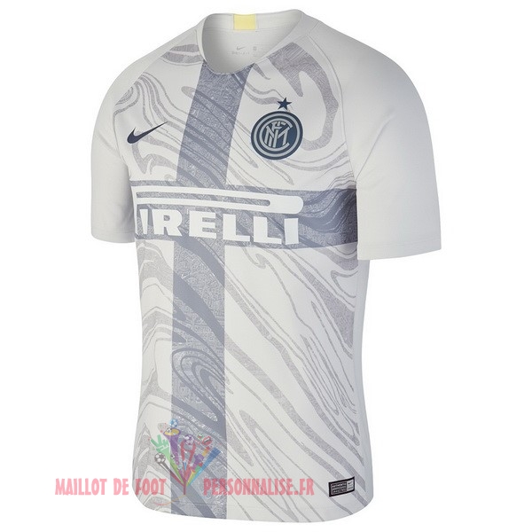 Maillot Om Pas Cher Nike Thailande Third Maillots Internazionale Milano 2018-2019 Blanc