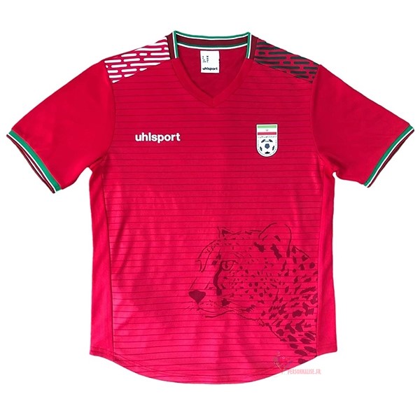 Maillot Om Pas Cher uhlsport Thailande Exterieur Camiseta Iran 2021 Rouge