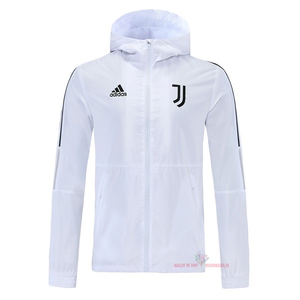 Maillot Om Pas Cher adidas Coupe Vent Juventus 2021 2022 Blanc