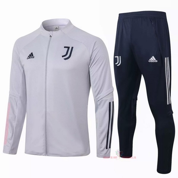 Maillot Om Pas Cher adidas Survêtements Juventus 2020 2021 Gris Noir